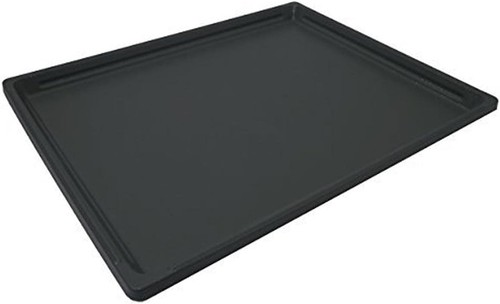 Grey wood dog cage - cage, tray