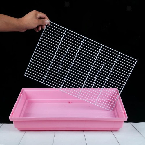 Metal floor grid - metal, dog