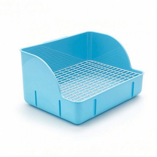 Rabbit litter box with - box,