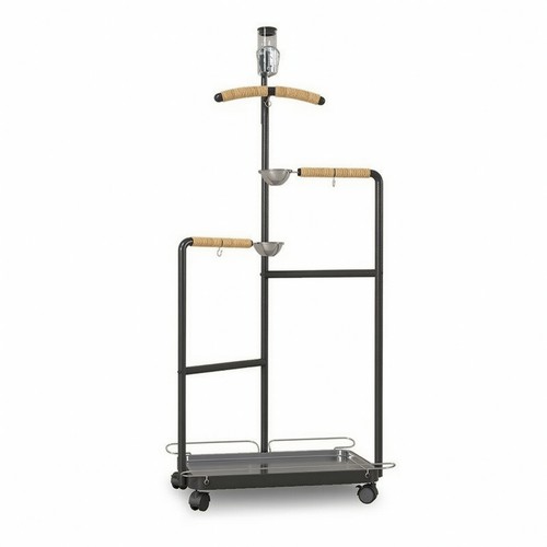 Bird playstand with tray - bird,